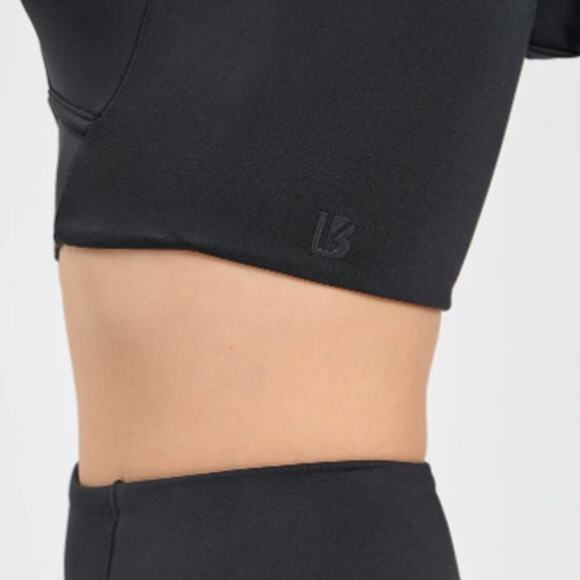 BuffBunny Collection Colorado Crop Hoodie Sports Bra Longline Cropped Vest Top - Picture 9 of 9